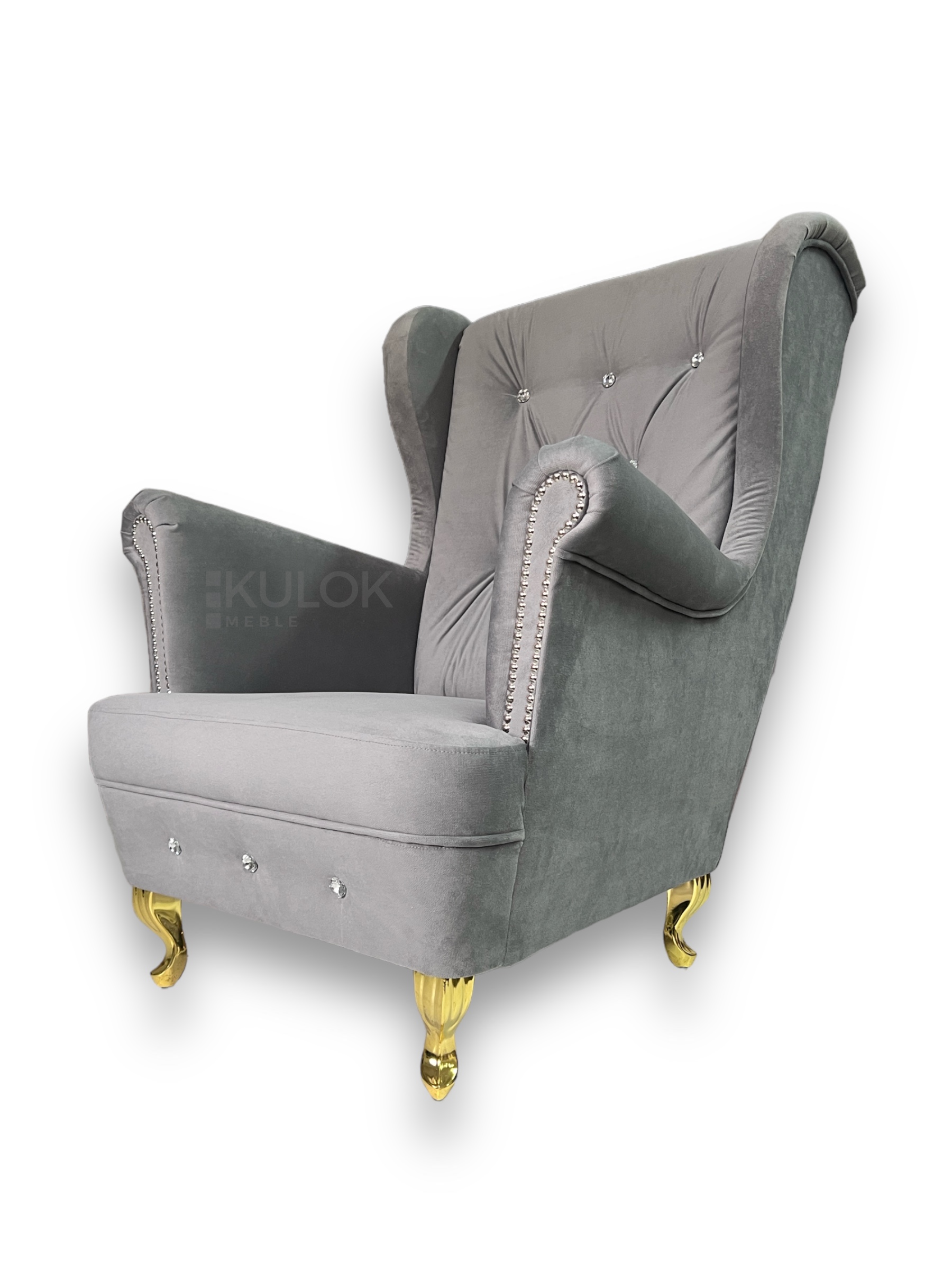 Fotel do salonu piękności - wyjątkowy i komfortowy Uszak Extra Glamour.